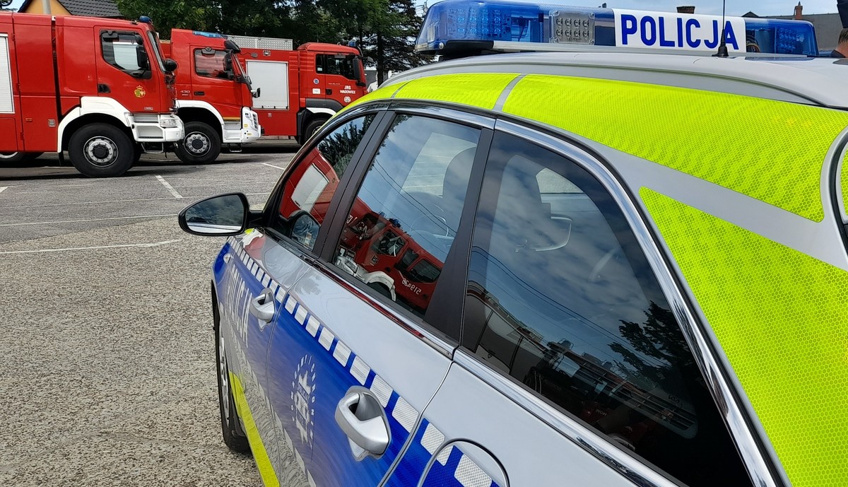 Oświęcim. Mężczyzna uciekł z karetki Pogotowia Ratunkowego, po czym skoczył z mostu na Wiśle