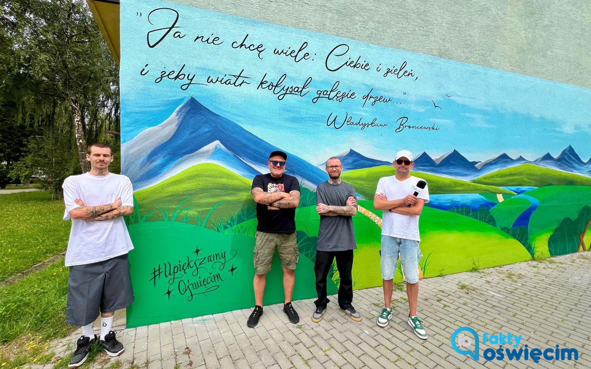 Stawiają na street art. Wspólnota i artyści działają razem – FILM