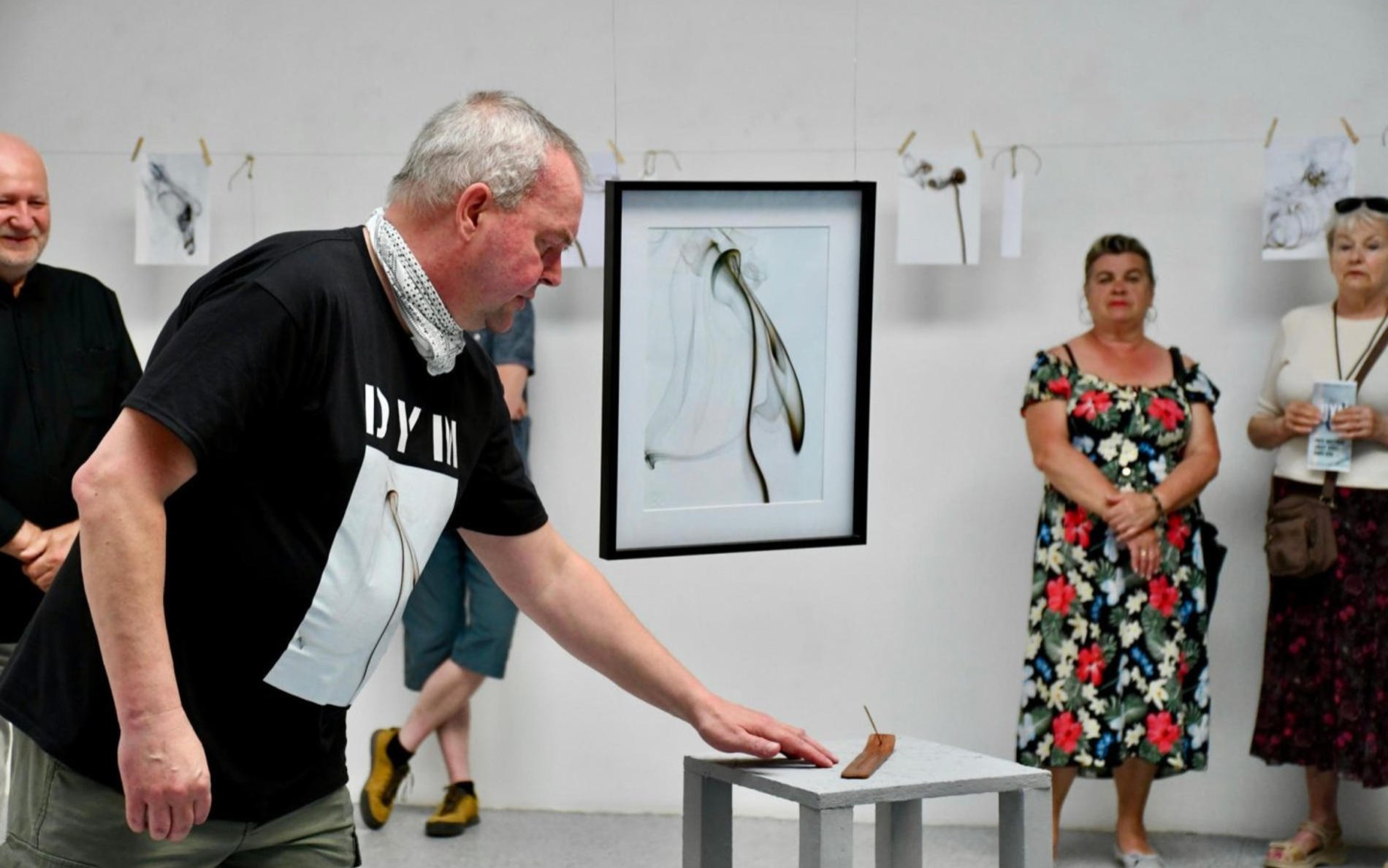 Fotografie ulotne jak dym w ODK Zasole