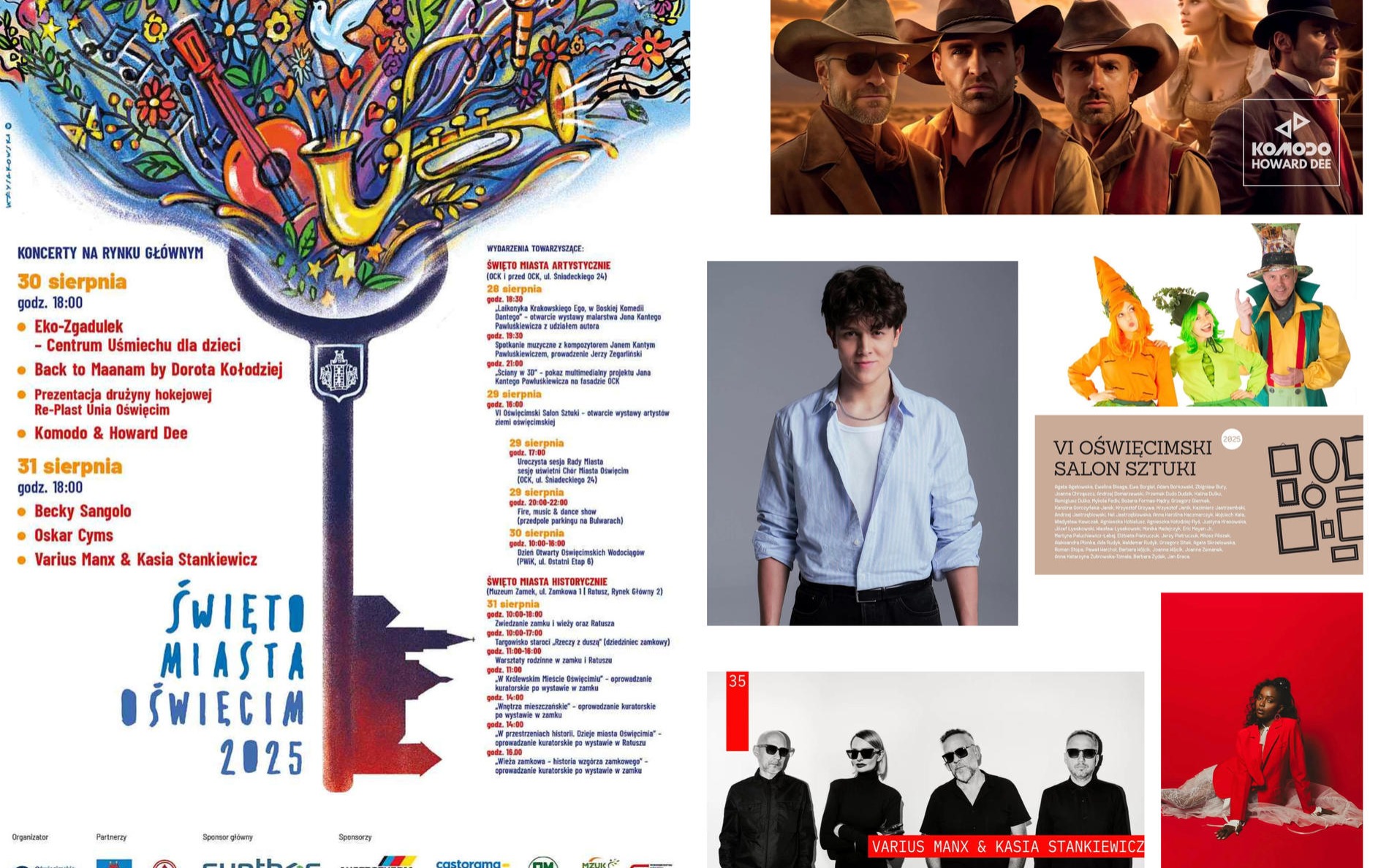 Koncerty, wystawy i pokaz, czyli Święto Miasta Oświęcimia