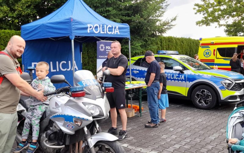 „Bezpieczna Odyseja” pełna atrakcji w Przeciszowie – FOTO