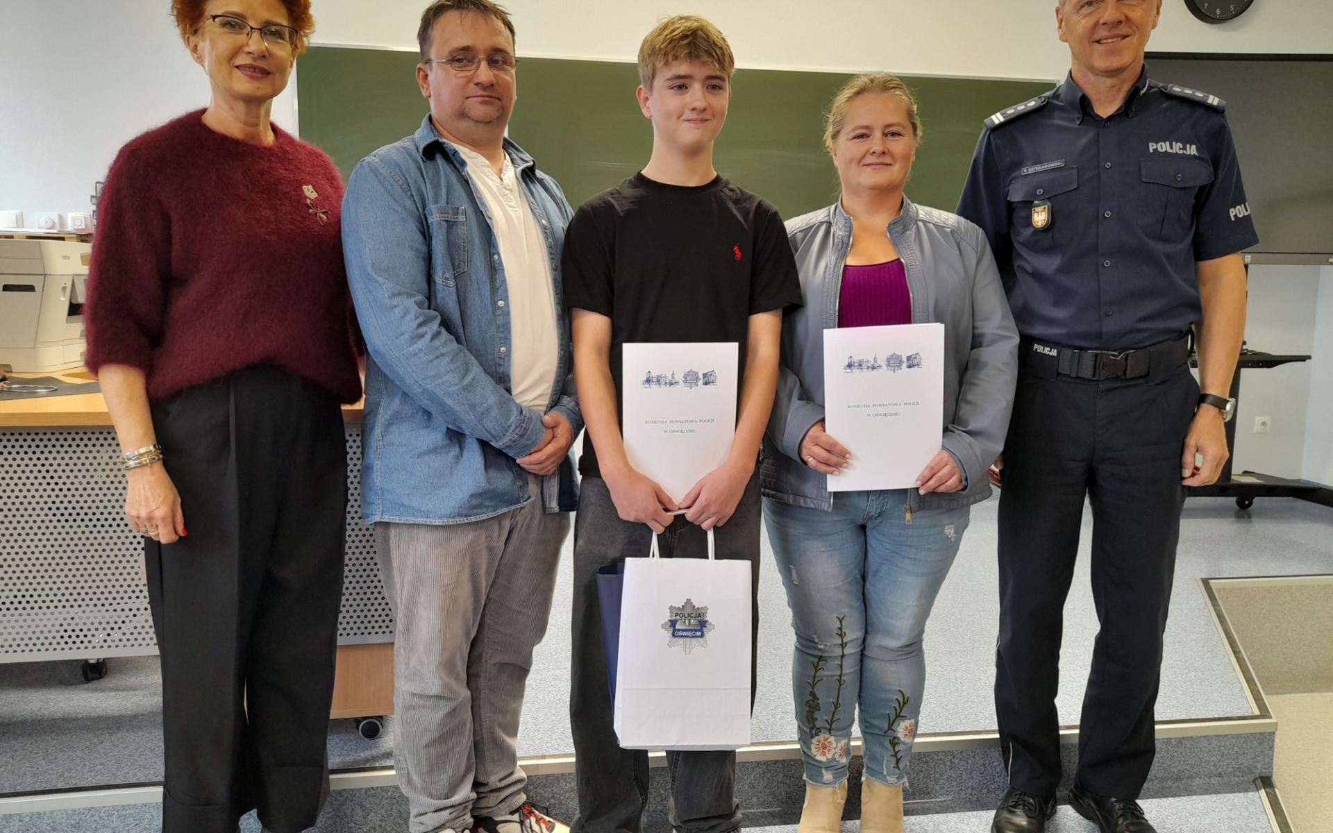 Piętnastolatek z Osieka nagrodzony za bohaterstwo – FOTO