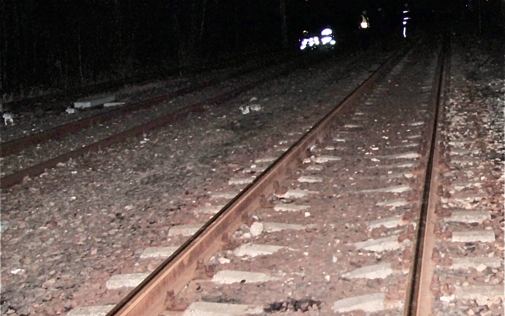 Miała trzy promile alkoholu i chodziła po torach