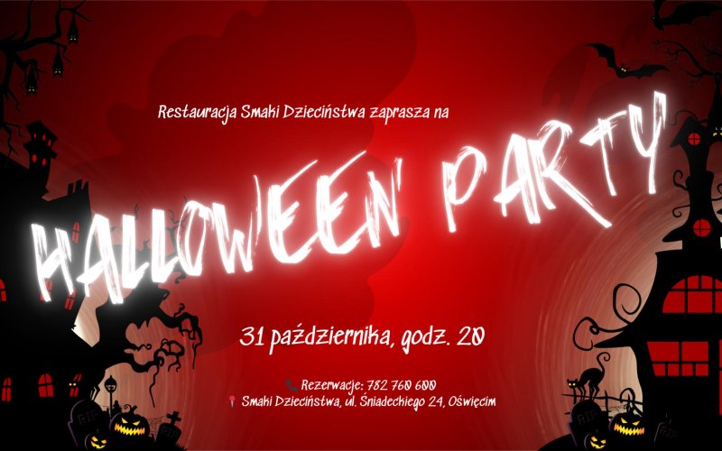 Halloween w Smakach dzieciństwa – upiorna impreza w Oświęcimiu