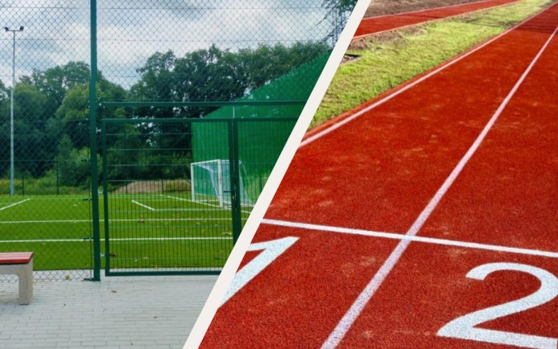 Nowe boisko w Zatorze i sportowa przestrzeń w Porębie Wielkiej – FOTO
