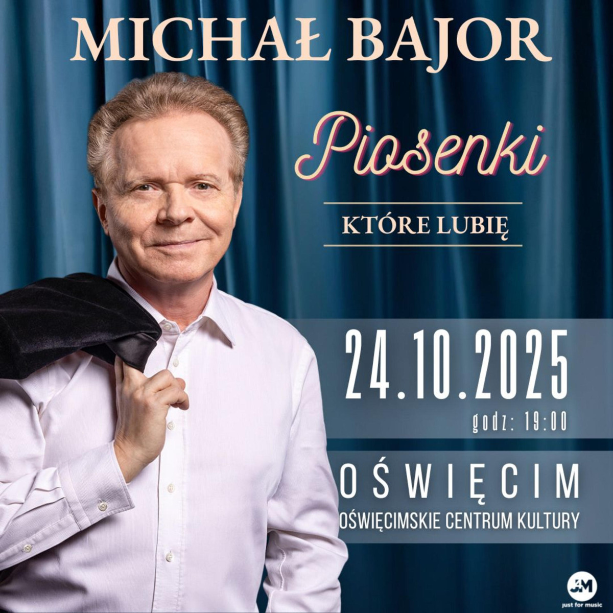 „Piosenki, które lubię” – muzyczny wieczór z Michałem Bajorem