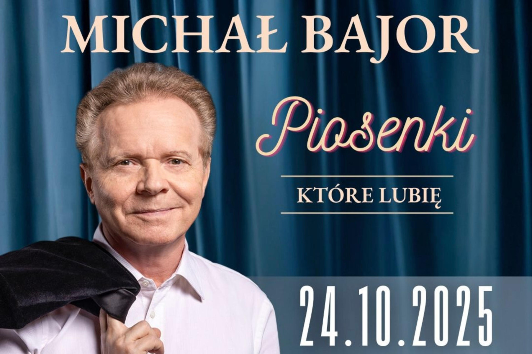 Wygraj podwójne zaproszenie na koncert Michała Bajora