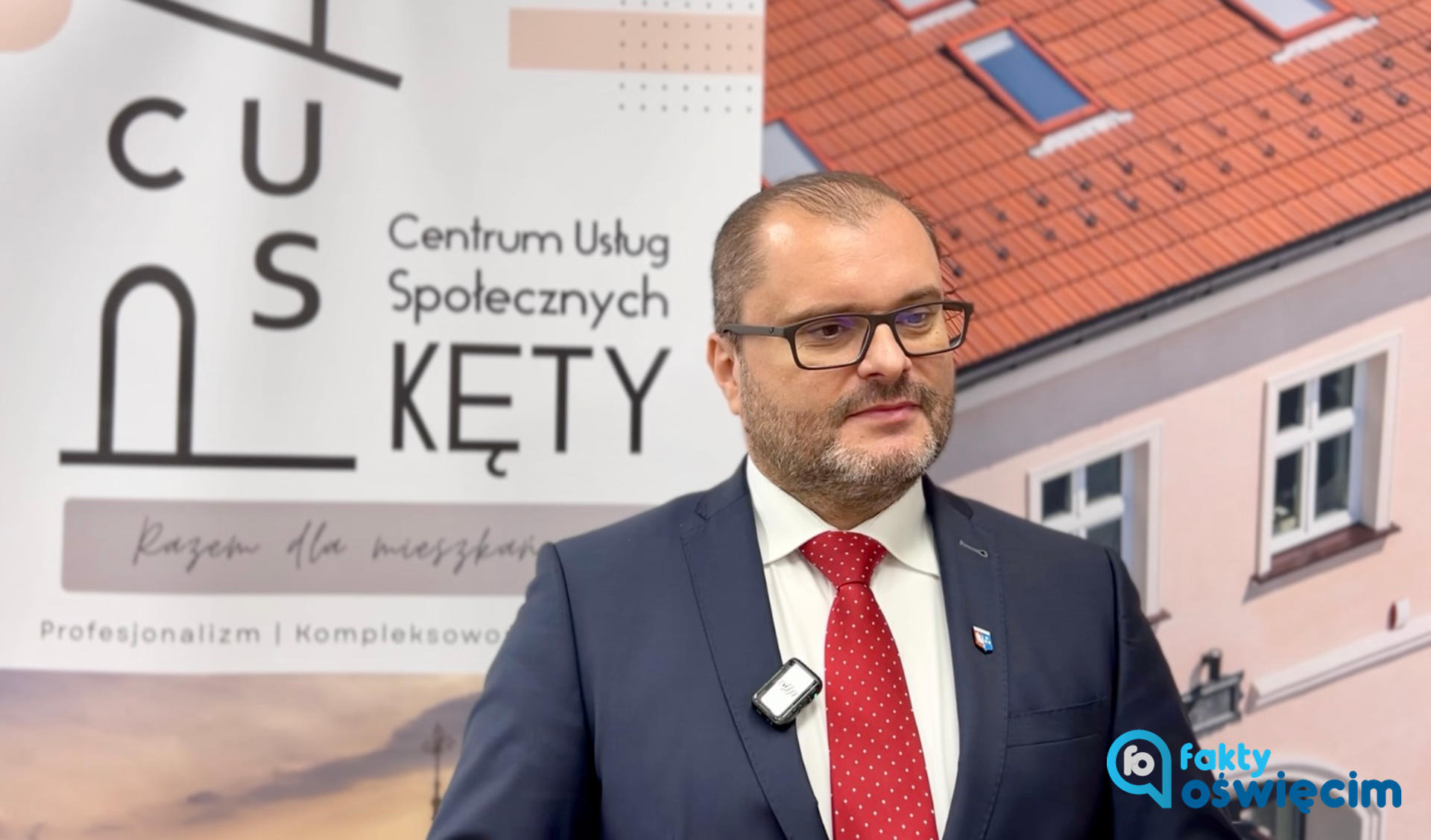 Marcin Śliwa, burmistrz gminy: W Kętach nic nie znika – FILM