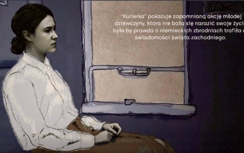 Historia odwagi na dużym ekranie. „Kurierka” w gminie Oświęcim