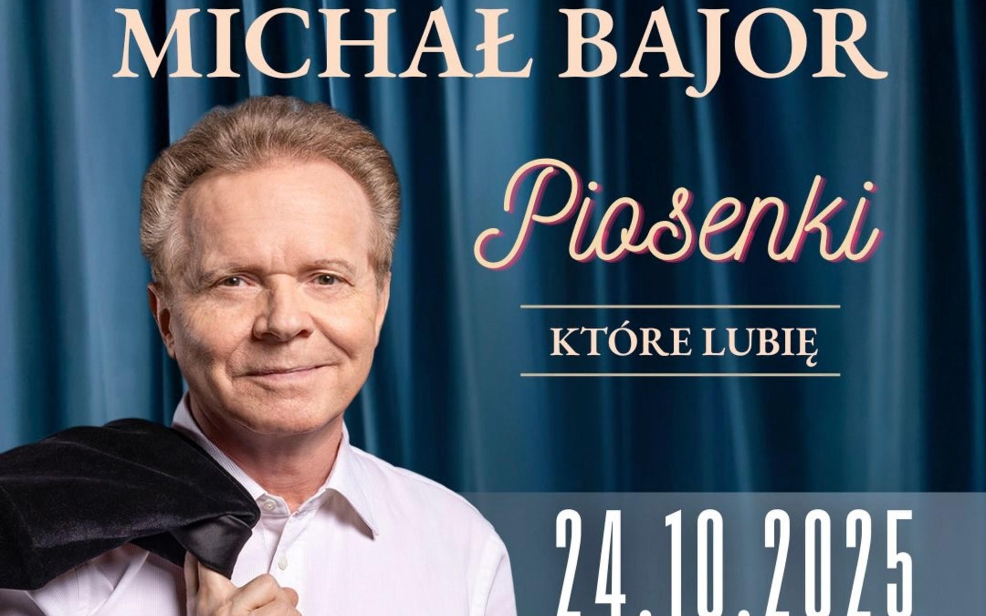 Podwójne zaproszenie na koncert Michała Bajora rozdane