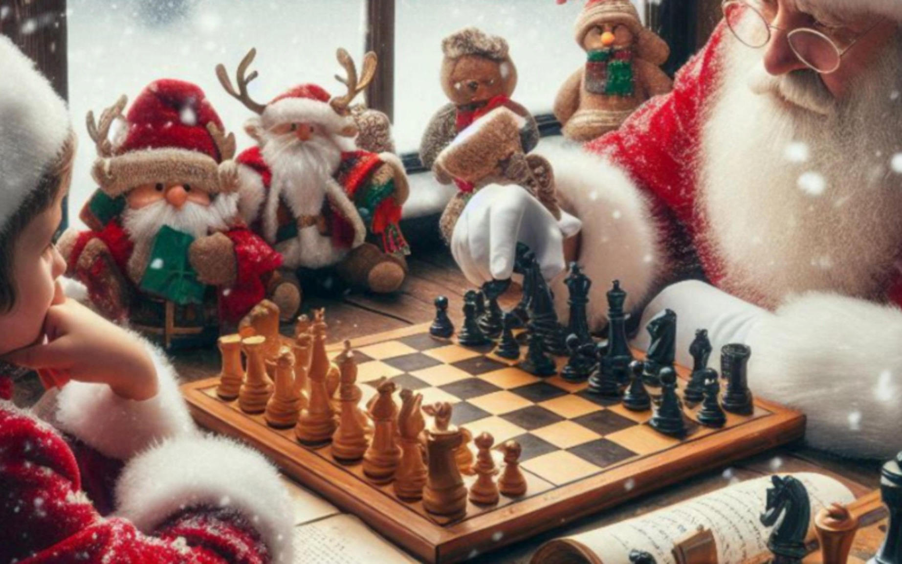 Zagraj w królewską grę z Mikołajem w Przeciszowie