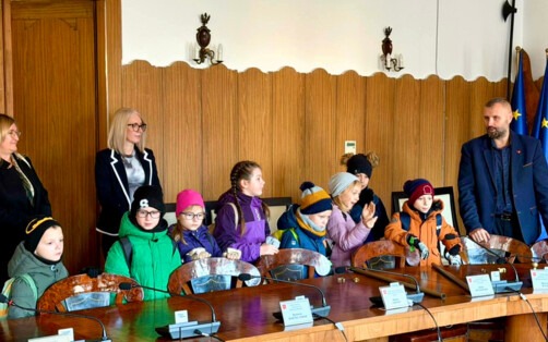 Młodzi mieszkańcy Laskowej poznali pracę urzędu - FOTO