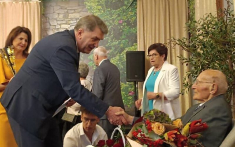 Praca, rower i rodzina. Przepis na długowieczność Stefana Kuźmy - FOTO