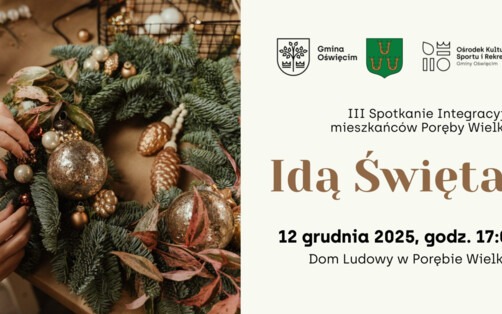Wianki, pierniczki i rozmowy przy kawie w Porębie Wielkiej