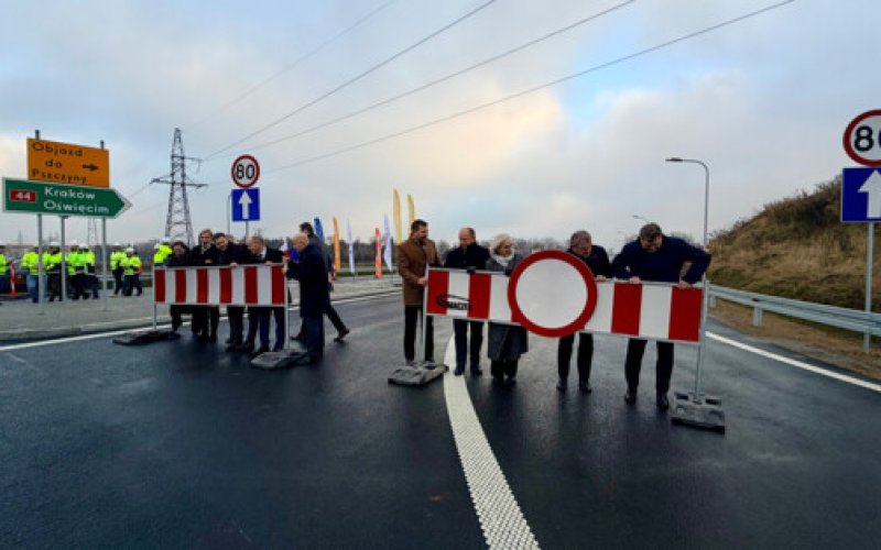 Oświęcim zyskał trzeci most, obwodnica nabiera kształtu - FILM
