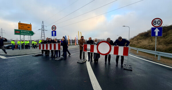 Oświęcim zyskał trzeci most, obwodnica nabiera kształtu - FILM