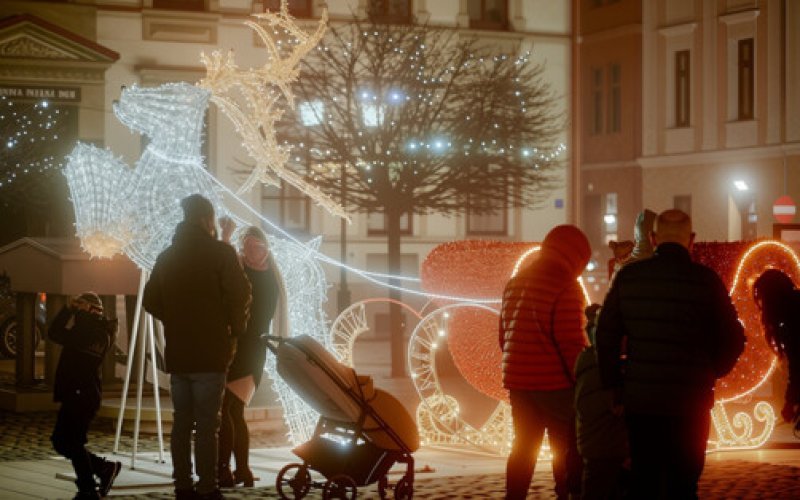 Komu przeszkadzał świąteczny renifer?