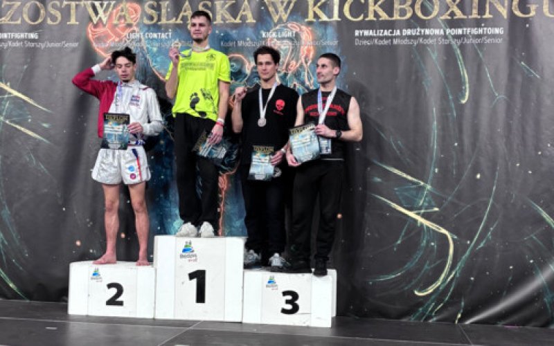 Podwójne srebro i brąz w Będzinie - FOTO