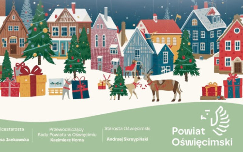 Życzenia świąteczno-noworoczne władz Powiatu Oświęcimskiego