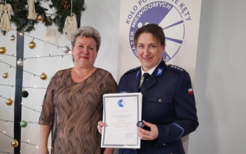 Odznaka „Przyjaciel Niewidomych” dla policjantki - FOTO