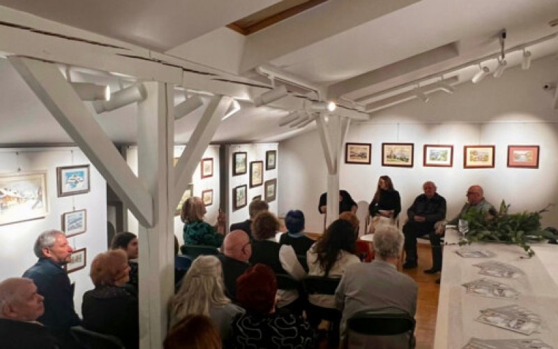 Zimowe pejzaże Heczki dostępne w Oświęcimiu - FOTO