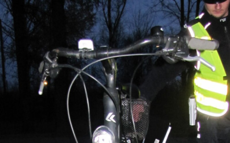 Nietrzeźwy rowerzysta zatrzymany w Łowiczkach