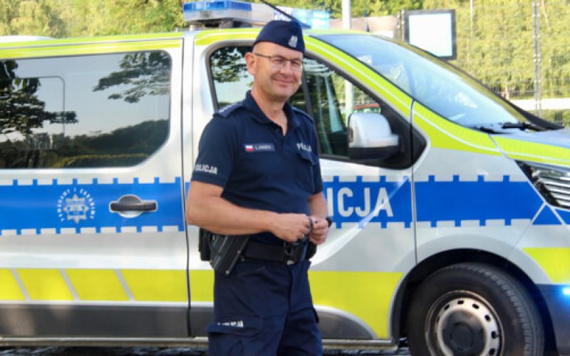 Twój dzielnicowy. Policjant z rejonu Zasola w Oświęcimiu