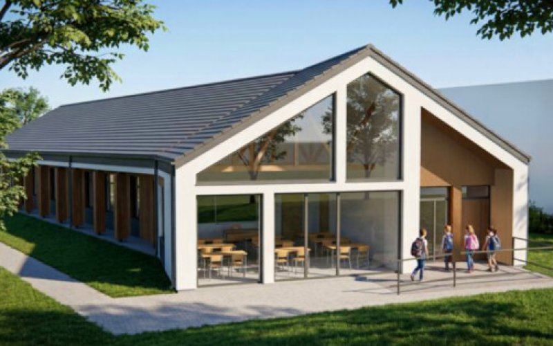 Nowe sale i świetlica dla uczniów w Graboszycach - WIZUALIZACJA