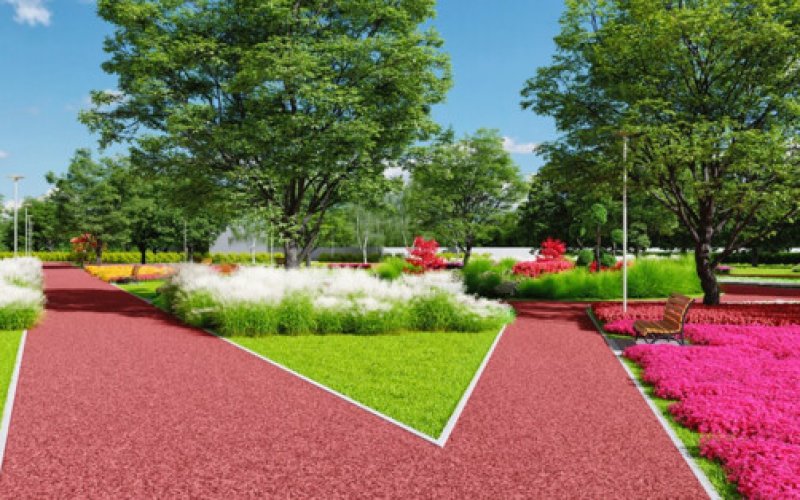 W Oświęcimiu powstanie ogród japoński - WIZUALIZACJA