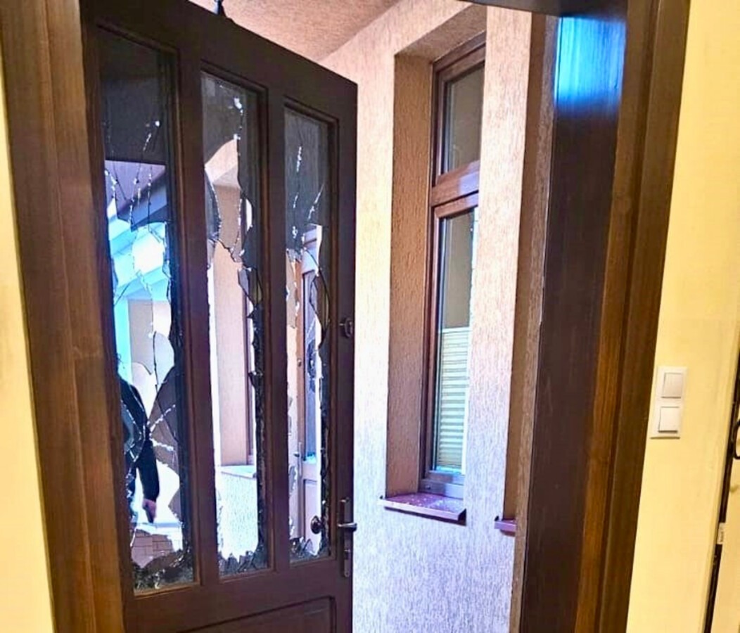 Wielkanocny poranek i dewastacja kościoła