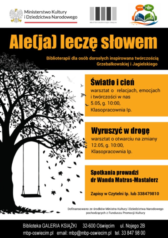 Biblioterapia dla dorosłych w Oświęcimiu