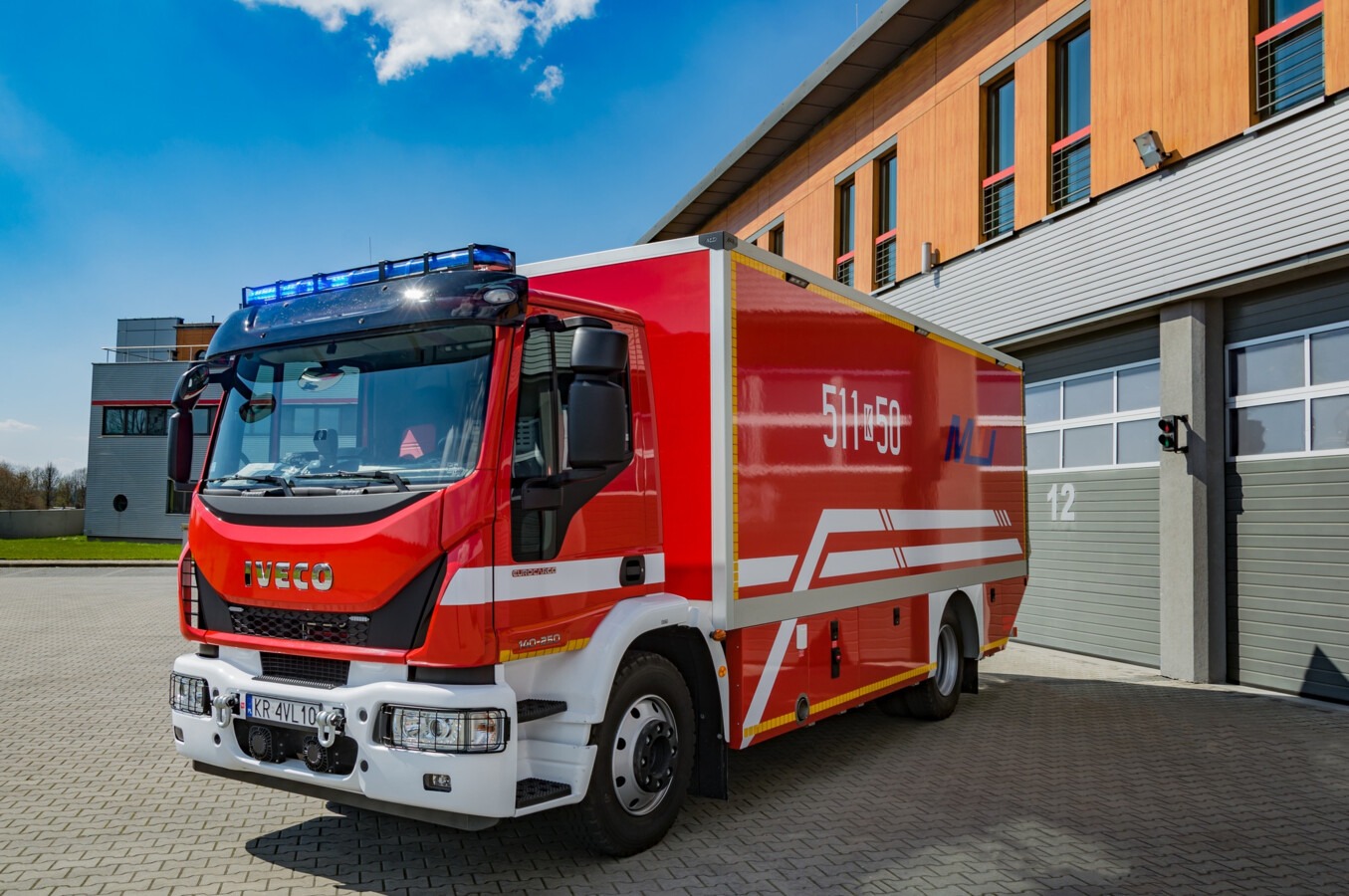 Wsparcie z Oświęcimia dla strażaków na Lubelszczyźnie