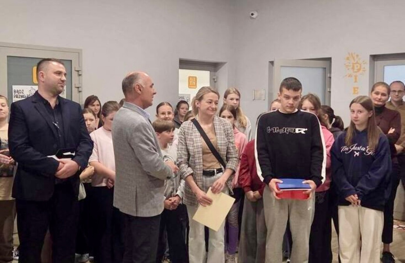 Młody bohater z Malca odebrał gratulacje - FOTO