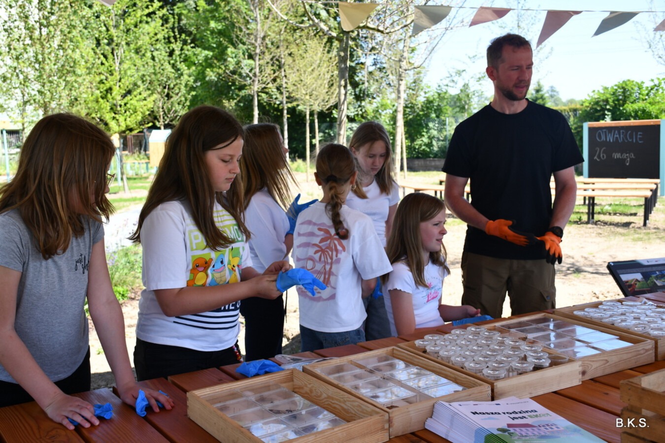 Bielany mają przyszkolny ogród edukacyjny - FOTO