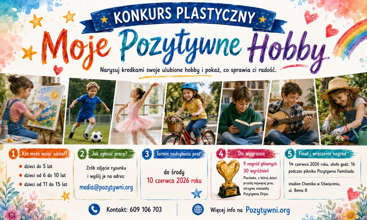 Moje Pozytywne Hobby. Konkurs z finałem na Pozytywnej Familiadzie