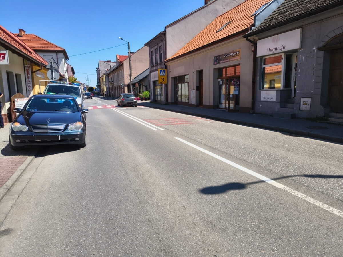 Senior potrącił chłopca na przejściu dla pieszych
