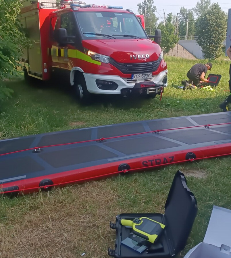 Sonar nie wskazał śladu mężczyzny - FOTO