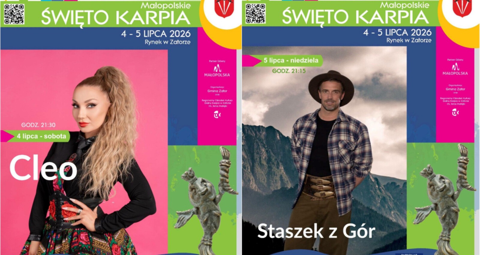 Cleo i Staszek z Gór gwiazdami Święta Karpia