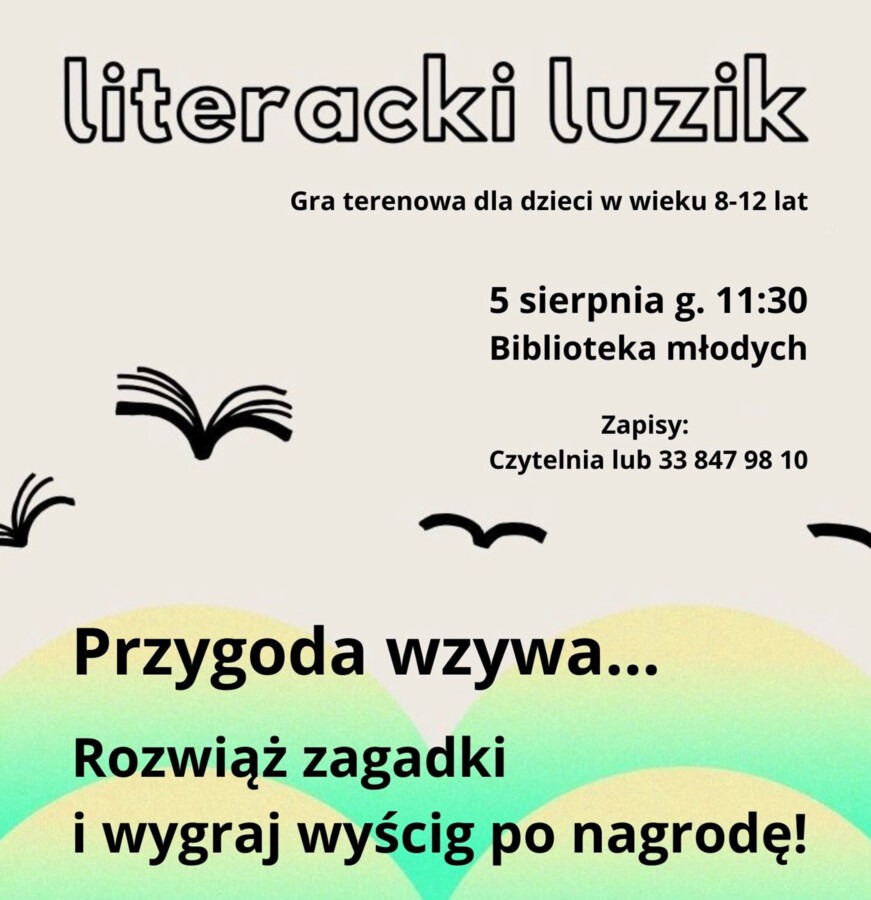 Literacki luzik, czyli gra pełna zagadek