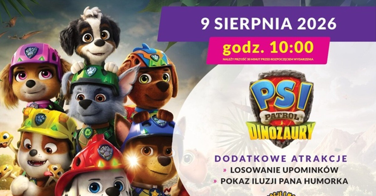 Psi Patrol i Dinozaury - Poranki Dziecięce
