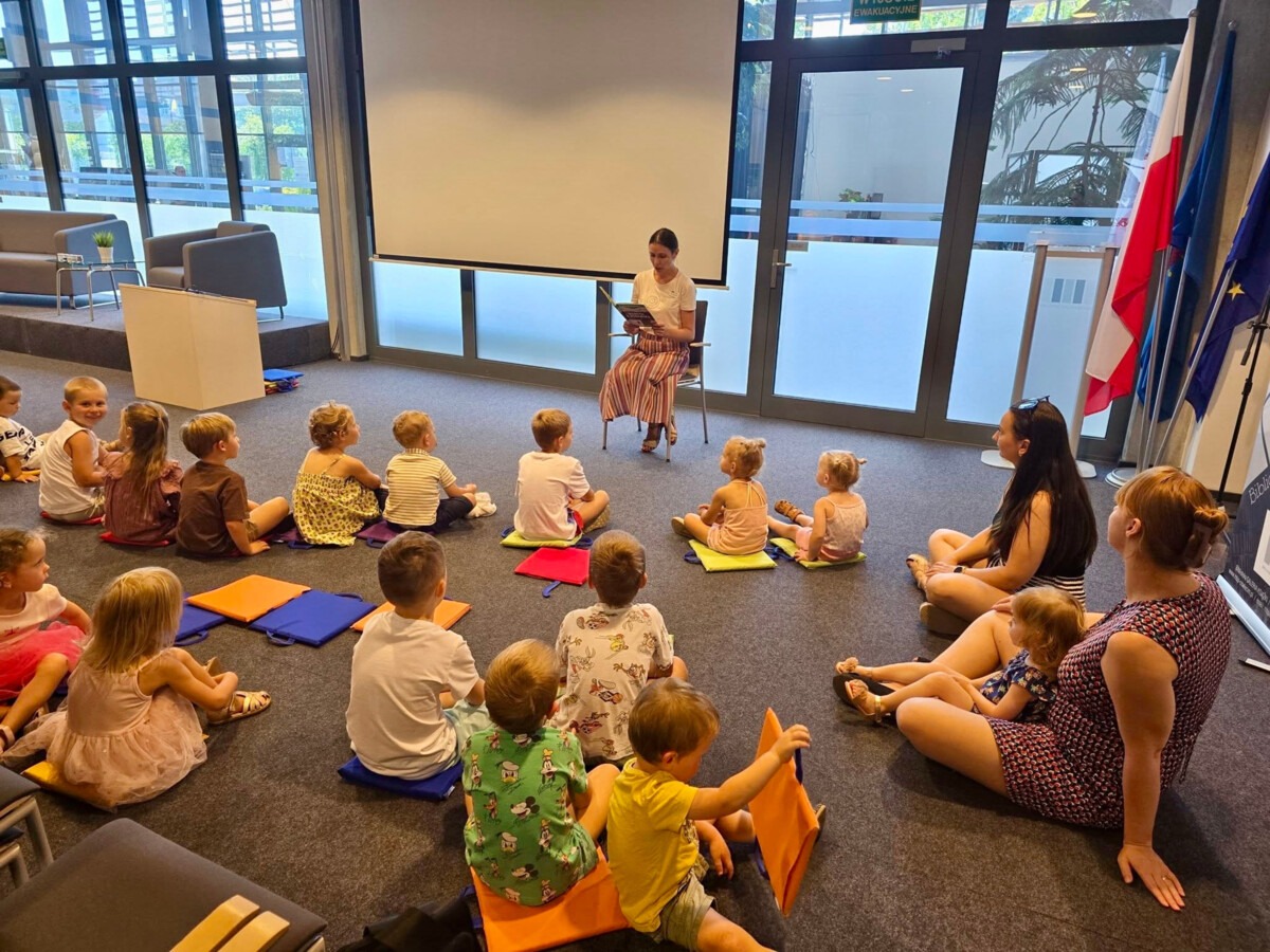 Chotomska, zabawa i książki w bibliotece