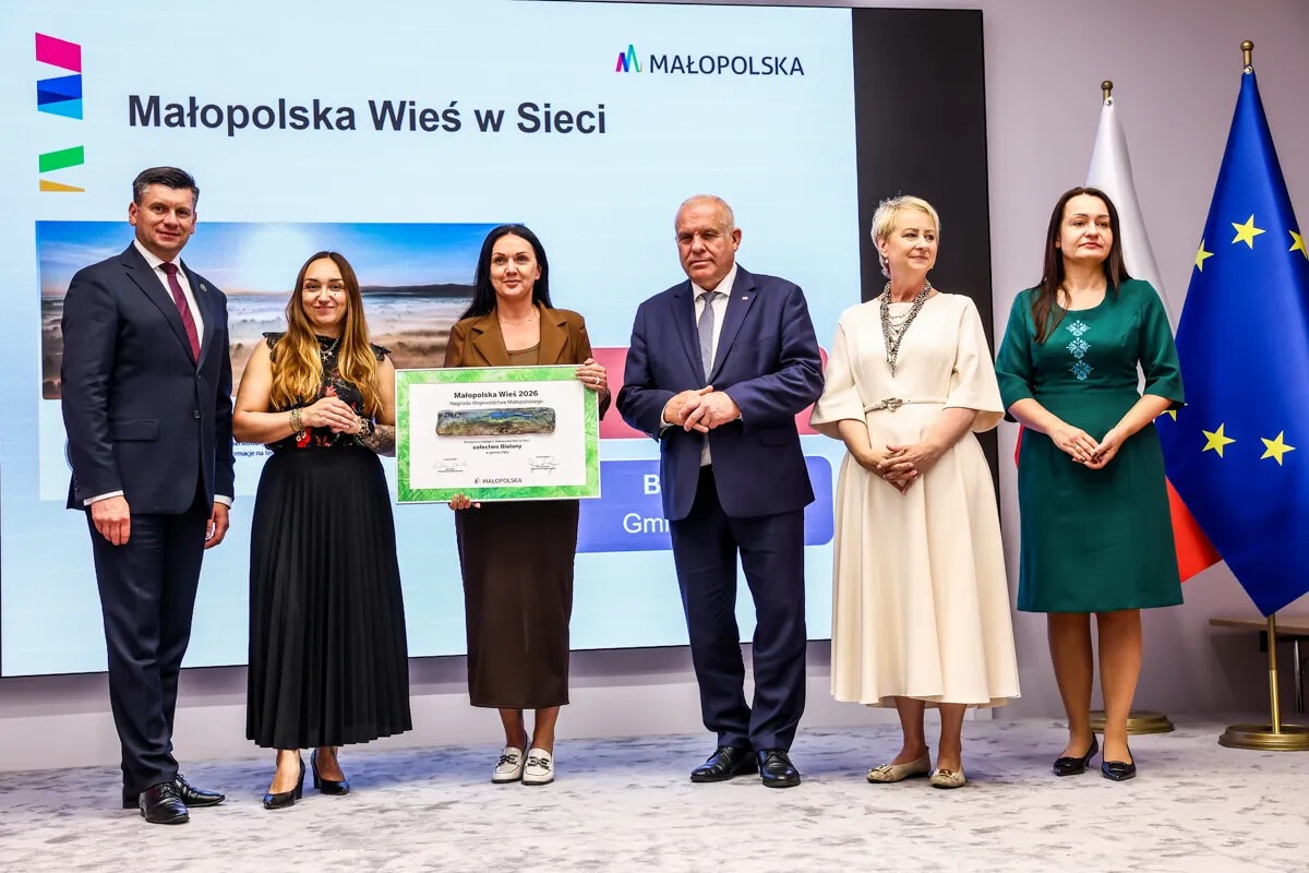 Bielany na podium. Nagroda za obecność w sieci - FOTO