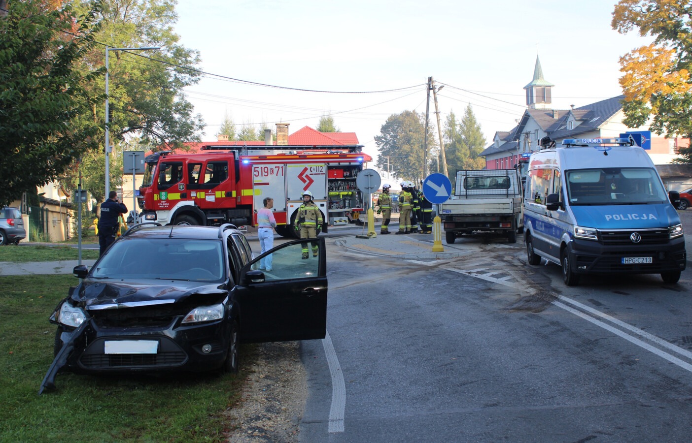 Zasnął za kierownicą. Cztery osoby w szpitalu - FOTO