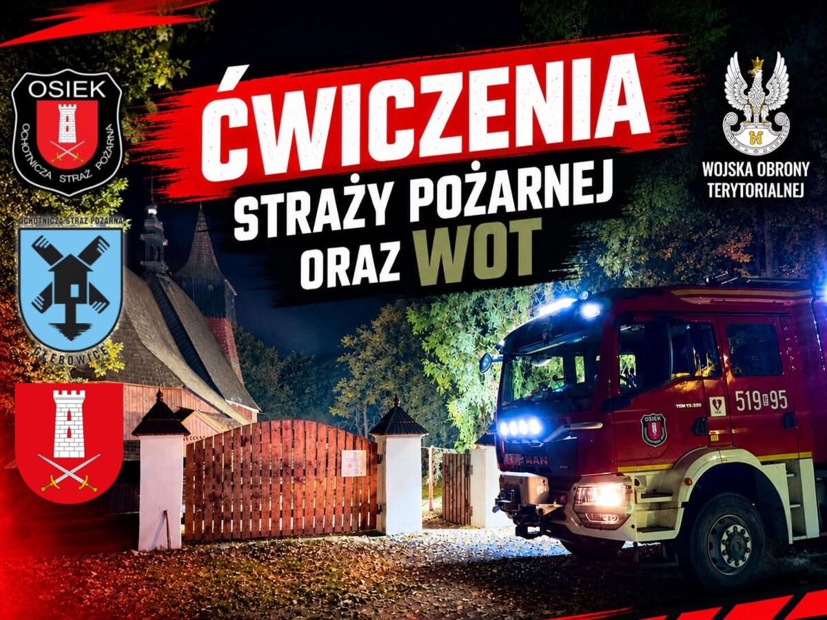Ćwiczenia służb ratowniczych. Mogą być utrudnienia w ruchu