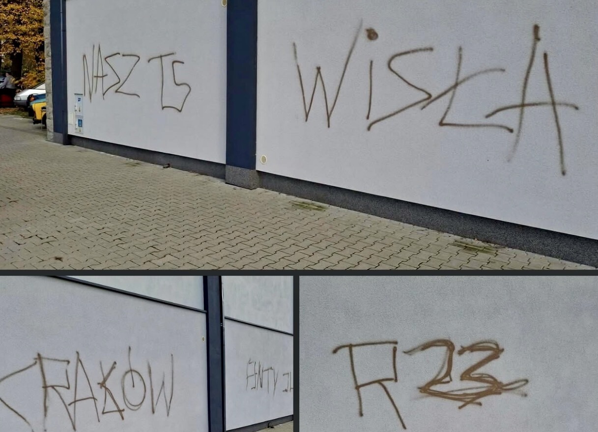 „Pan Picasso” poszukiwany. Kto pomazał ściany Hejnału? - FOTO
