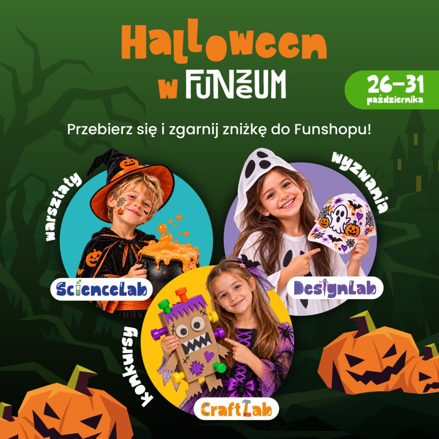 Ekrany idą w odstawkę. Całkowicie odmienione Funzeum kusi mieszkańców Oświęcimia i zaprasza na Halloween