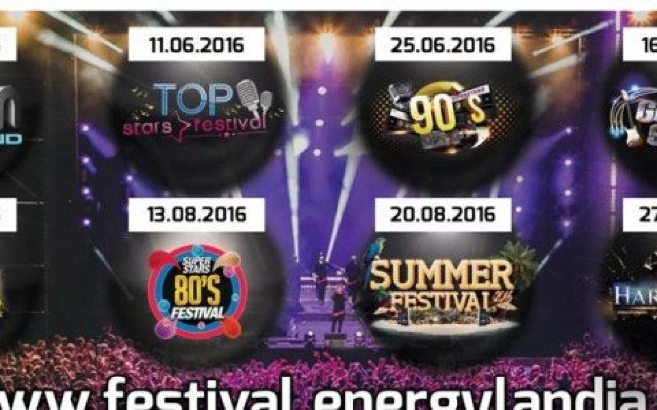 Energylandia planuje aż osiem festiwali