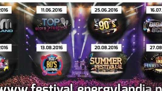 Energylandia planuje aż osiem festiwali