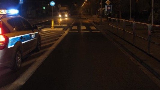 Potrącenie na przejściu dla pieszych