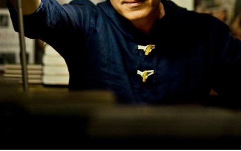 Mariusz Szczygieł w grodzie nad Sołą